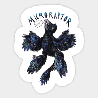 Microraptor Sticker